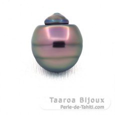 Superbe perle de Tahiti Cerclée C 14.4 mm