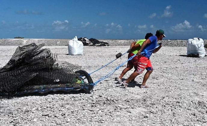 Environmental Cleanup Operation Led by the Directorate of Marine Resources (DRM)