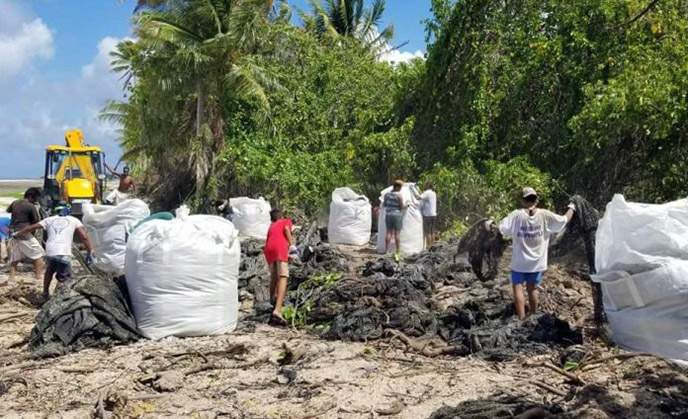 Environmental Cleanup Operation Led by the Directorate of Marine Resources (DRM)
