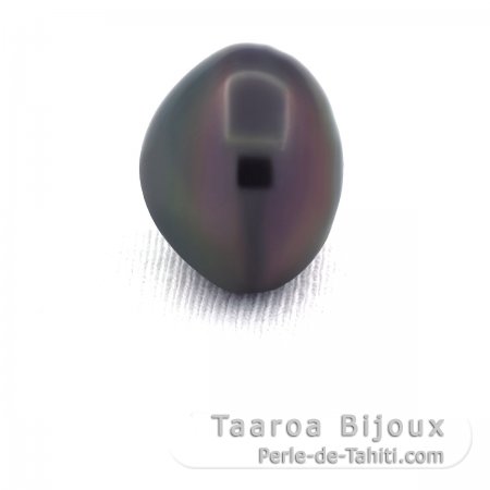 Superbe perle de Tahiti Semi-Baroque B/C 18 mm