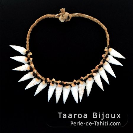 Collier de Coquillages des Tuamotu