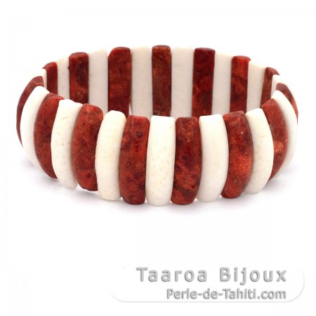 Bracelet en Corail - Diamtre = 7 cm