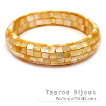 Bracelet en nacre d\'Australie - Diamtre = 6 cm