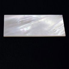 Forme rectangle en Nacre - 50 x 25 x 1 mm