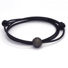 Collier en Cuir et 1 Perle de Tahiti Grave  11.8 mm