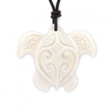 Pendentif Tortue en Os