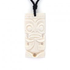 Pendentif Tiki en Os