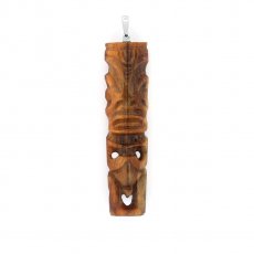 Pendentif Tiki en Rostre d'Espadon
