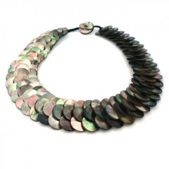 Collier en nacre de Tahiti - Longueur = 45 cm