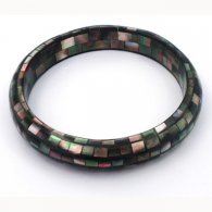 Bracelet en nacre de Tahiti - Diamtre = 7 cm