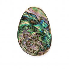 Forme ovale en nacre - 55 x 35 mm