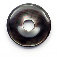 Forme ronde en nacre de Tahiti - Diamtre de 30 mm