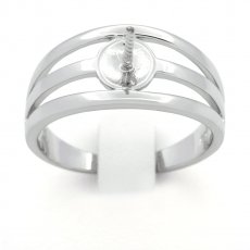 Bague en Argent pour 1 Perle de 8  11 mm