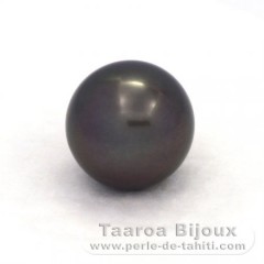 Superbe perle de Tahiti Ronde B 12.5 mm