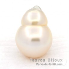 Perle d'Australie Semi-Baroque C 13.4 mm