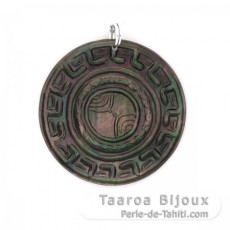 Pendentif en Nacre de Tahiti