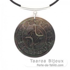 Pendentif en Nacre de Tahiti