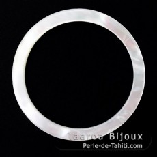 Forme ronde en nacre - Diamtre de 42 mm