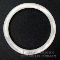 Forme ronde en nacre - Diamtre de 40 mm