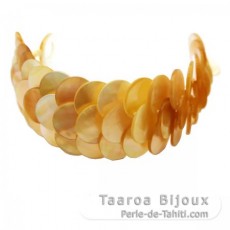 Bracelet en nacre d'Australie - Longueur = 18 cm