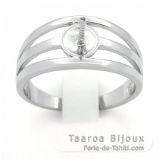 Bague en Argent pour 1 Perle de 8  11 mm