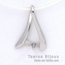 Pendentif en Argent pour 1 Perle de 7  9 mm