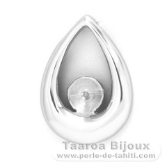 Pendentif en Argent pour 1 Perle de 8.5  10 mm