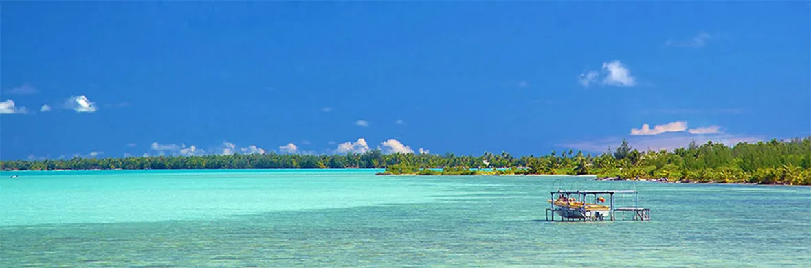Lagon au Tuamotu